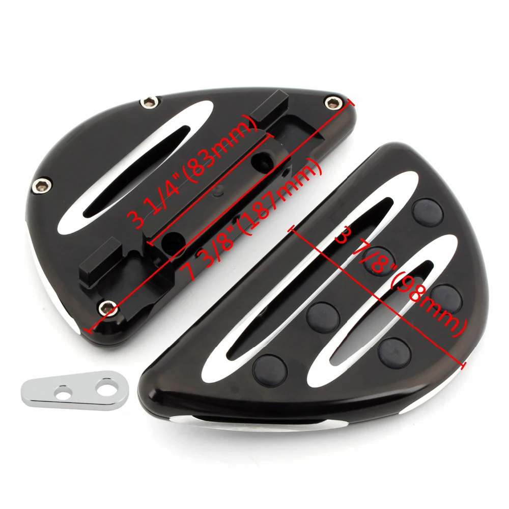 Задние флейты для мотоцикла педали Harley Touring Electra Glide FLH FLHT 1993-2015 Dyna FLD 2012-2015 |