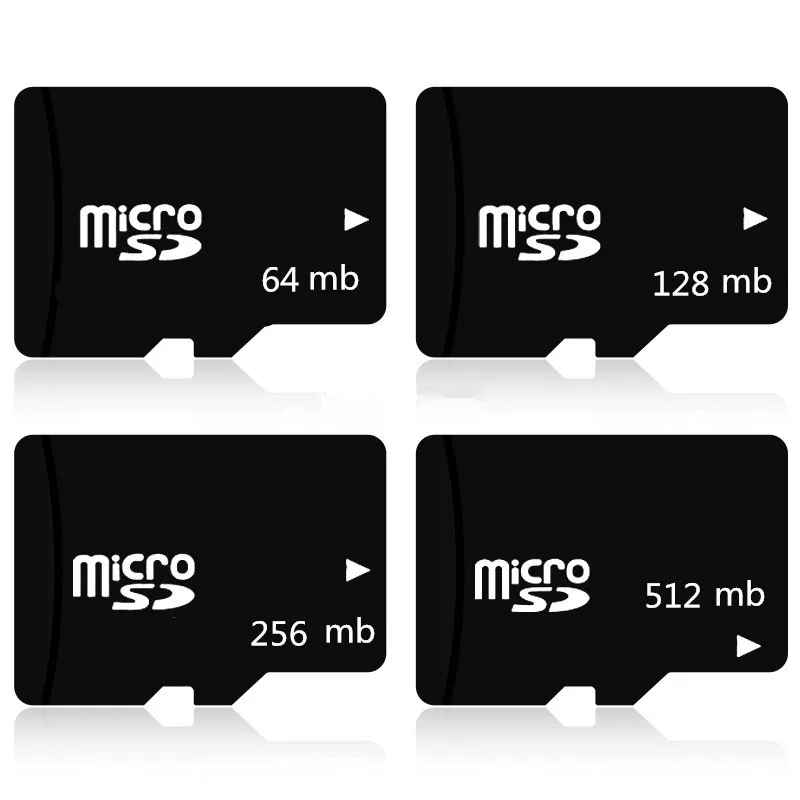 Заводская цена! 100 шт./лот 64 Мб 128 МБ 256 МБ 512 МБ Micro SD карта TF карта микро-карты памяти для сотового телефона
