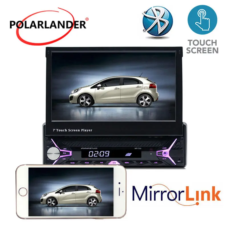 Авторадио радио Кассетный проигрыватель Bluetooth ручной сенсорный экран