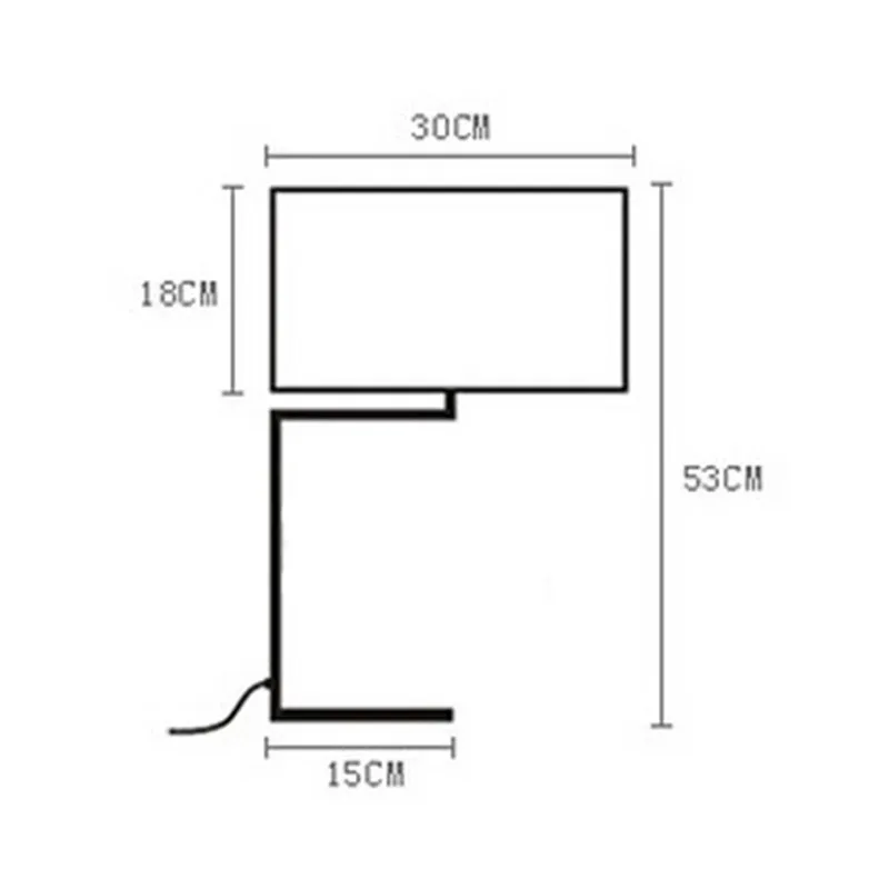 Фумат Современные настольные лампы для спальни прикроватная настольная лампа