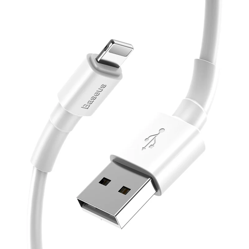 usb for iP 2.4A Baseus 3A Быстрая зарядка USB кабель для iPhone Micro type-C устройства кабель для передачи данных Быстрая зарядка кабель провод для huawei Xiaomi samsung - Цвет: usb for iP 2.4A
