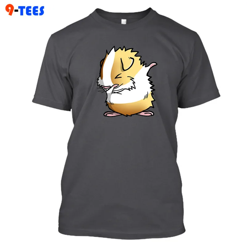 Новое поступление футболка Для мужчин Лидирующий бренд 100% хлопок милые Пёс из