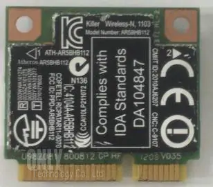 

Мини-карта Atheros AR9380 AR5BHB112, 450 Мбит/с, 802.11n