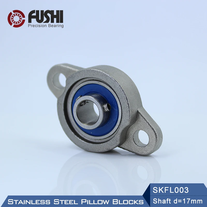 SKFL003 подшипник вал 17 мм (1 шт.) SSKFL003 подушка из нержавеющей стали Блок S KFL003