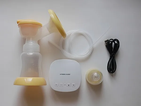 Более удобный USB bpa Бесплатный молокоотсос мощный всасывающий насос для сосков Электрический молокоотсос для кормления ER172