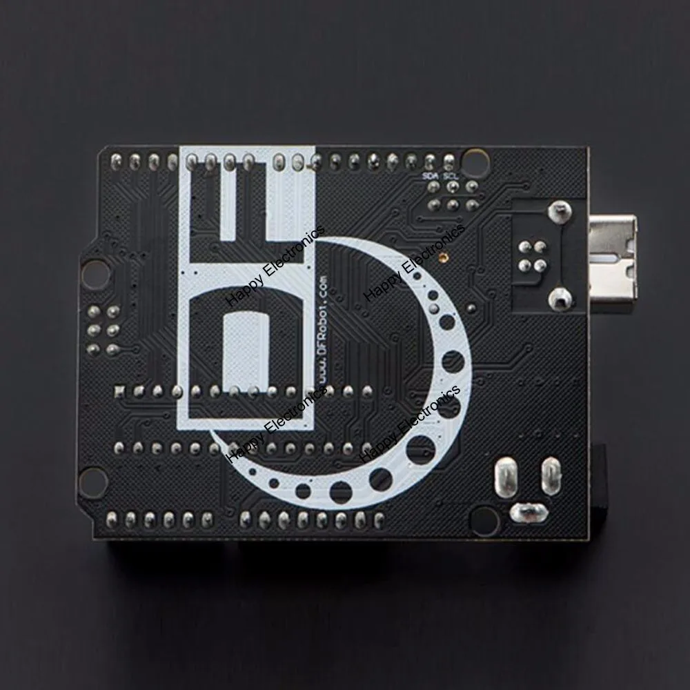 DFRobot Подлинная dfrduuno R3/V3.0 макетная плата, ATmega328 ATmega16U2 7~ 12 В полностью совместима с Arduino UNO R3