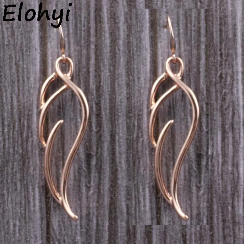 ELOHYI Женские винтажные серьги с перьями ювелирные оптом для девушек