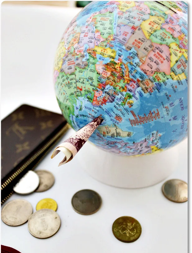 Шар наземный высокой четкости диаметром 13 см детские игрушки на английском и