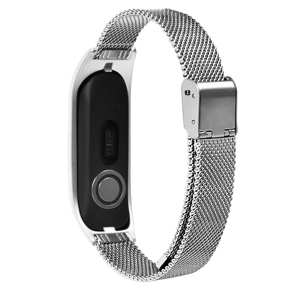 Нержавеющая сталь ремешок для Tomtom Touch умный Браслет Фитнес Tracker замена Смарт