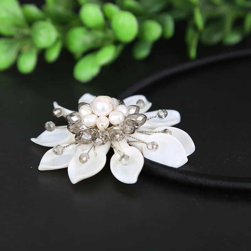 Europe and the United States big brand with same natural pearl fire freshwater necklace long paragraph wild simple | Украшения и