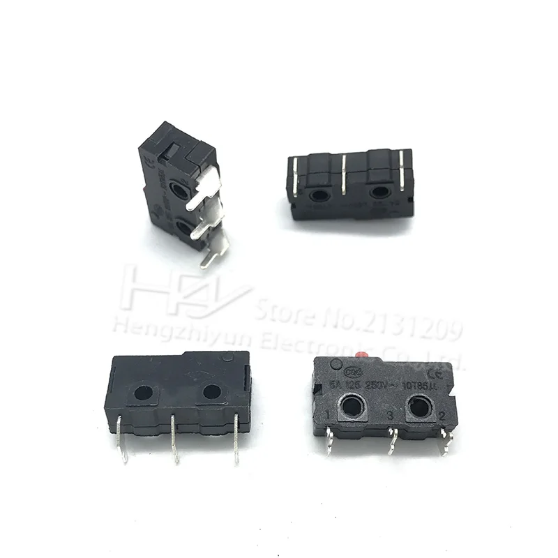 Hzy мини-переключатель роликовый рычаг SPDT Snap Action LOT 3A 250 V AC 5A 125 V NC-NO-C с шкивом 3 фута тактный концевой переключатель - Цвет: W37