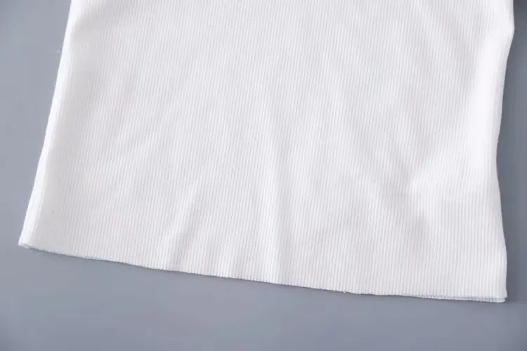 Harajuku Винтаж ins горячая бабочка вышивка белый короткий Топ укороченный топ YQ-844