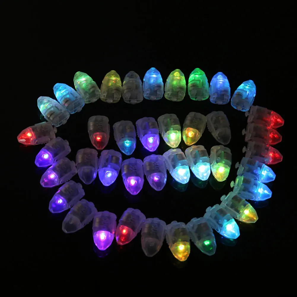 

50pcs Multi-color LED Balloon Lights Glow Flash Ball Light Club Party Bar For Paper Lantern Birthday Wedding Balloon Lamp Dec