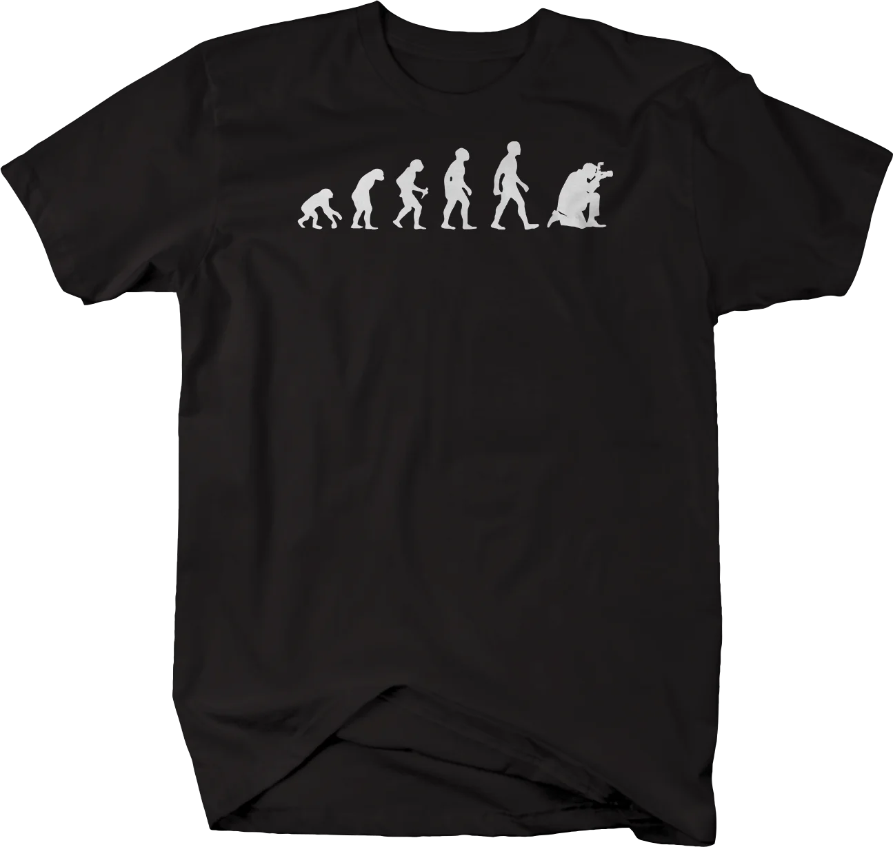 

Футболка мужская с камерой и фотографом Evolution Evolve, забавные повседневные футболки, Бесплатная доставка