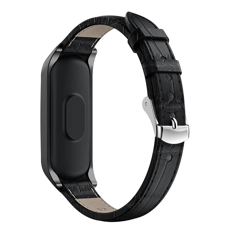 Для Mi Band 3 сменный ремешок многоцветные кожаные часы для Xiaomi Smartwatch Замена