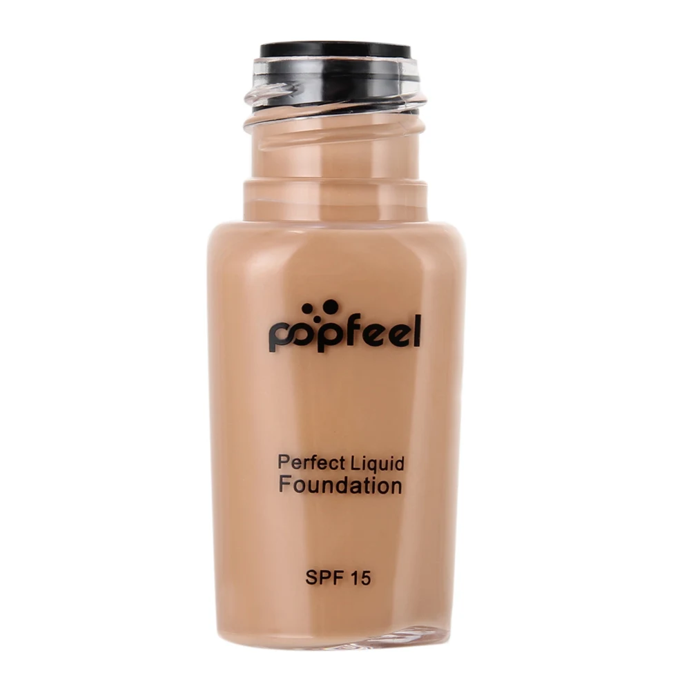 Popfeel основа Жидкая Основа Длительное Действие SPF15 солнцезащитный блок для лица