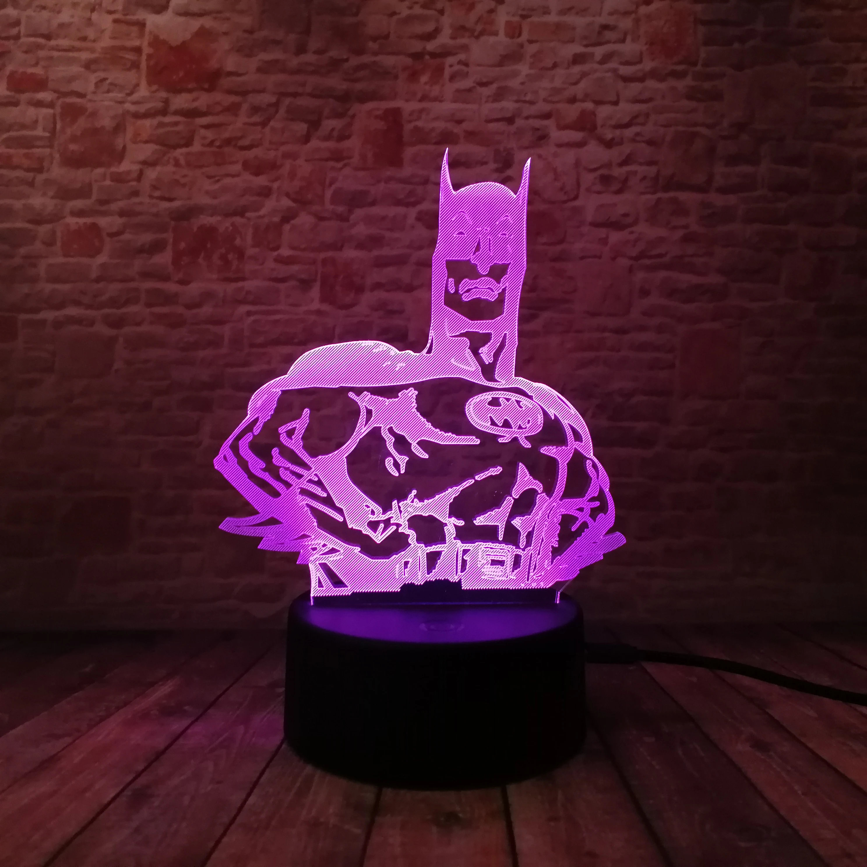 Фигурки героев DC Лиги справедливости Бэтмена 7 цветов для мужчин спальни