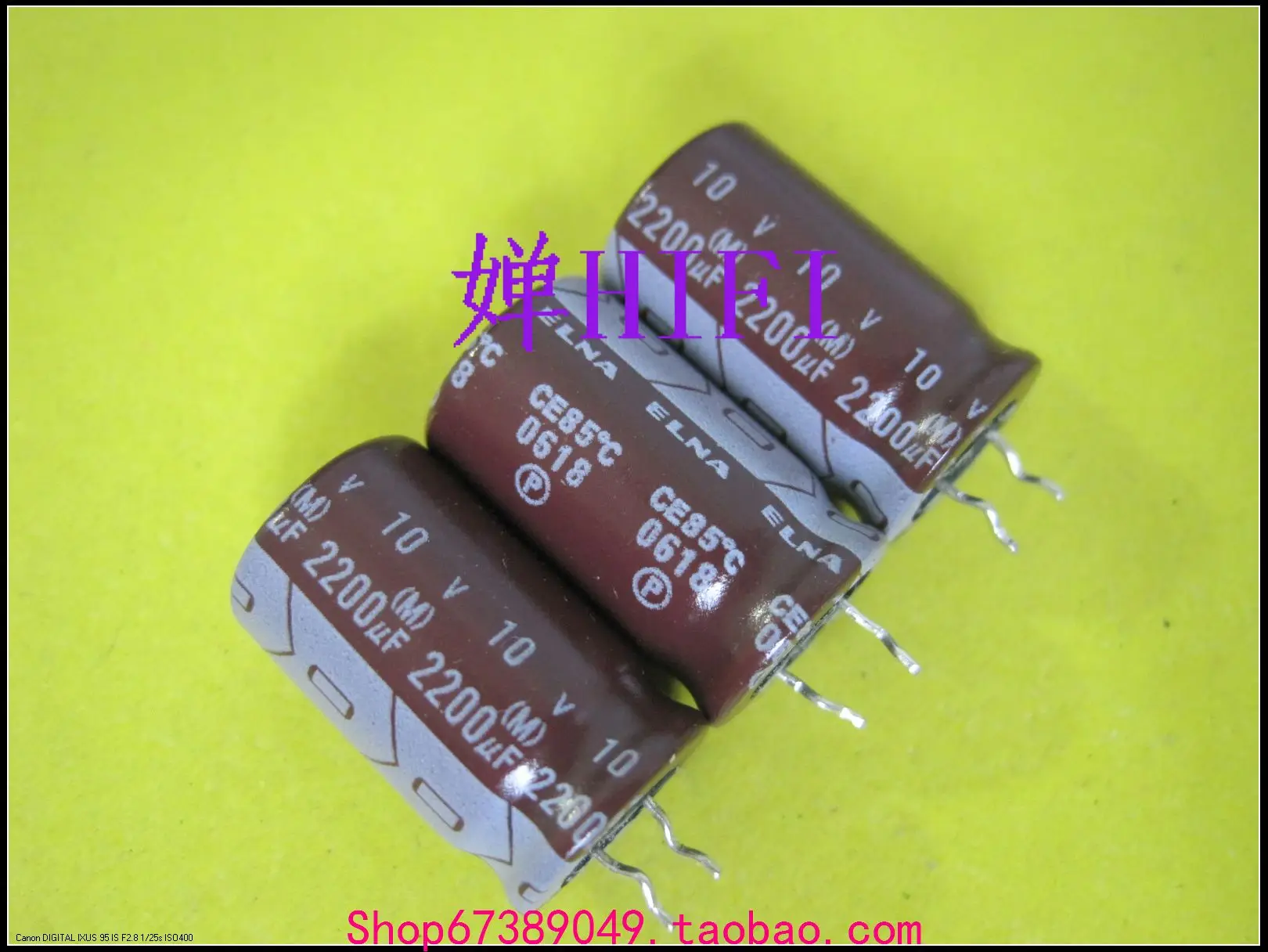 20 штук/50 шт Япония Аутентичные ELNA RA3 10v2200uf 12 5x20 электролитический конденсатор