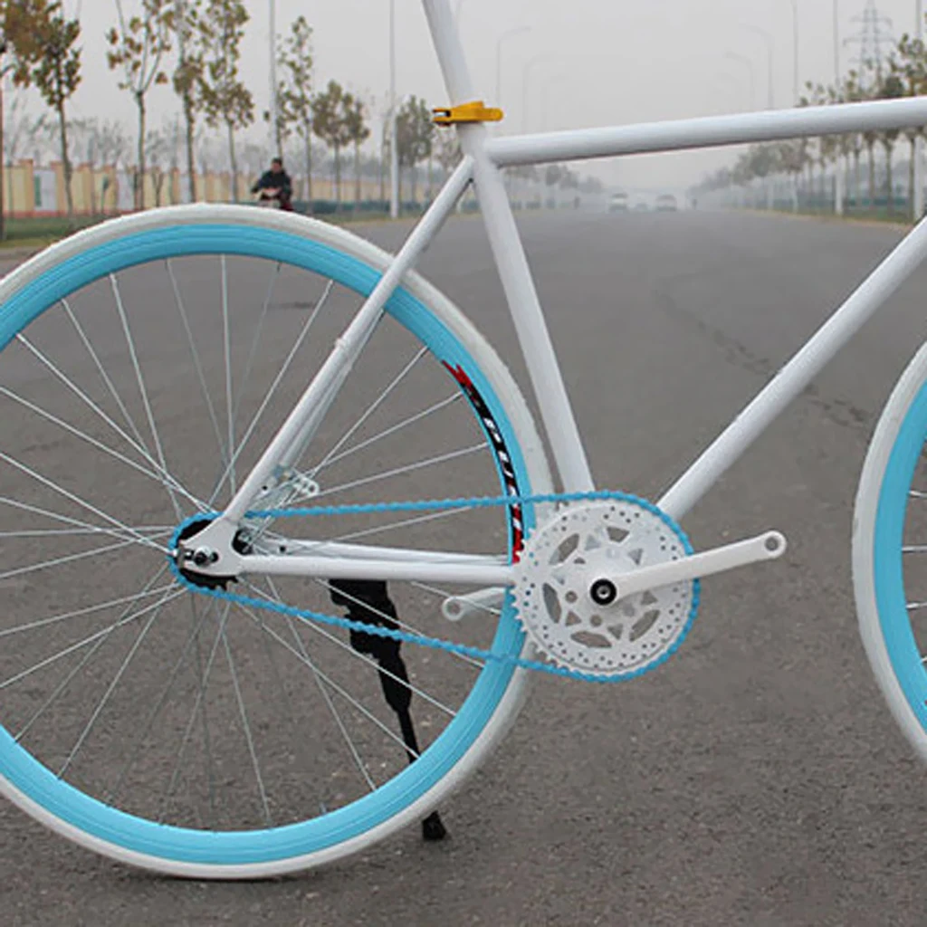 Односкоростная цепь для велосипеда прочные и надежные цепи 1/2X1/8 BMX фристайл