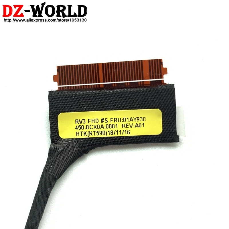 Новый оригинальный светодиодный гибкий кабель FHD EDP LCD для Lenovo Thinkpad X1 Yoga 3rd Gen 20LD 20LE