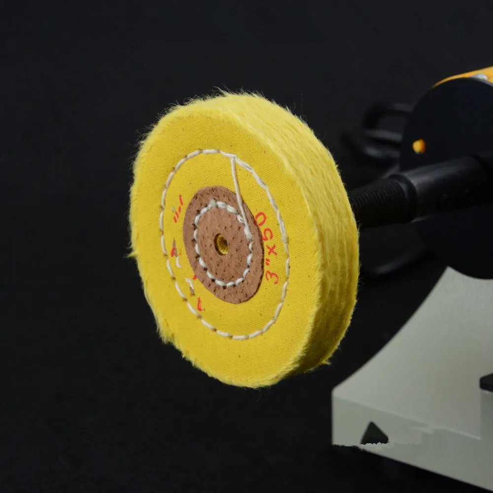 5 шт. 3 &quotполировальный круг 3*50 желтый абразивный диск для настольного