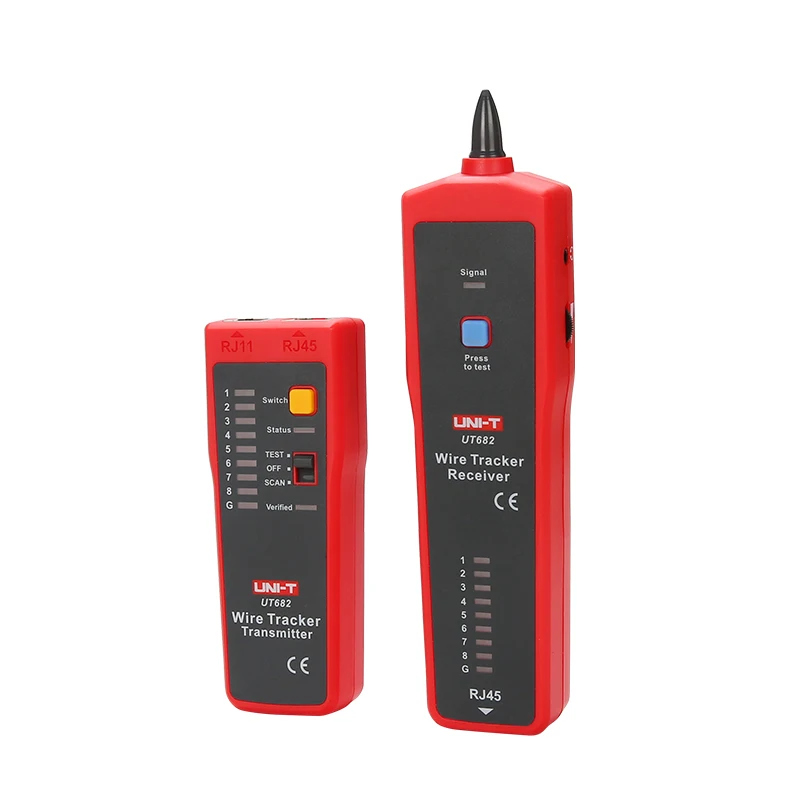 UNI-T UT682 сетевой тестер провода трекер RJ11 RJ45 проводная линия Finder линия тестер Ручной кабель инструмент для тестирования сети Maintenan