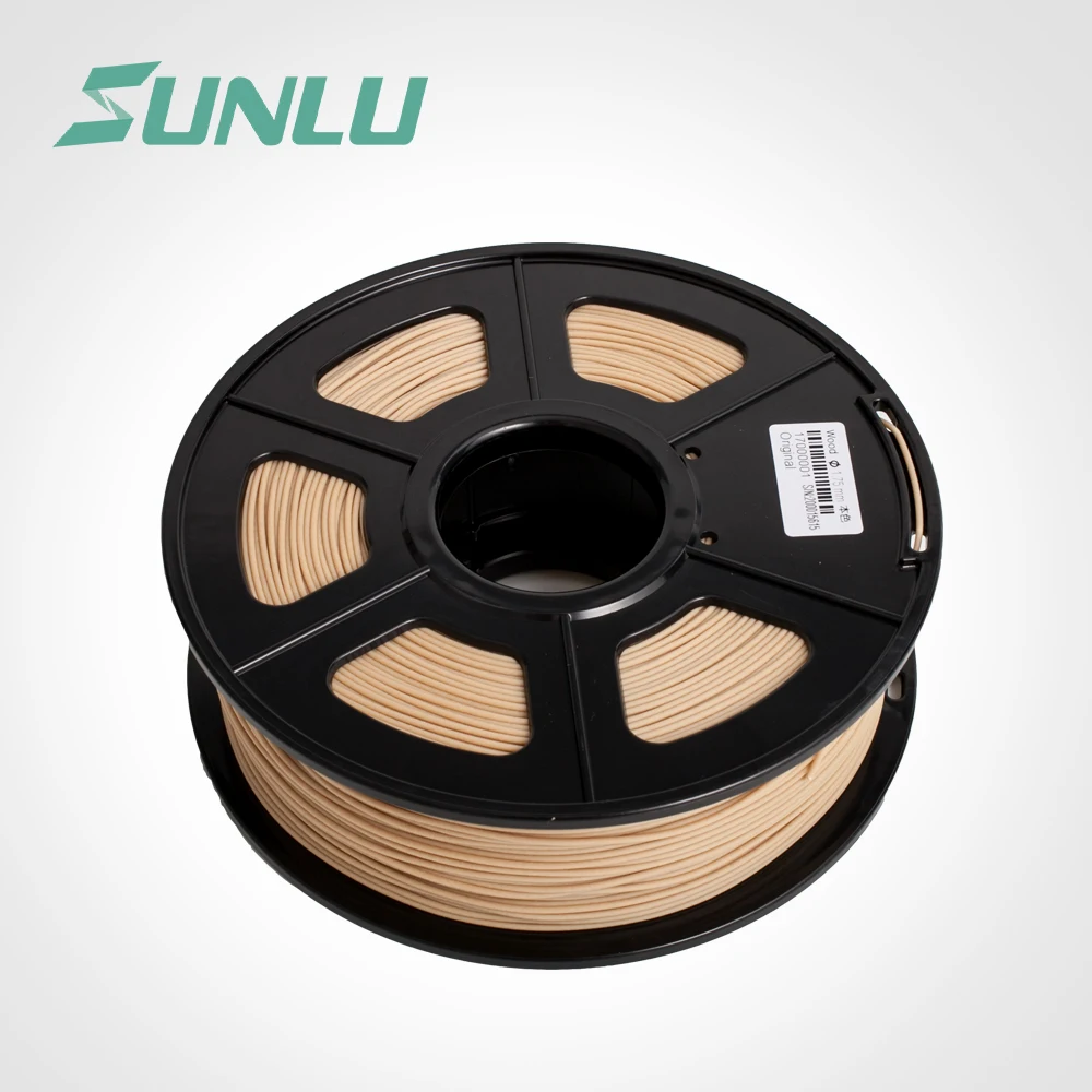 Sunlu DIY печать 3d принтер деревянный Филамент Используйте реальные материал из древесного волокна 3d принтеры нити 1 кг 1,75/3,00 мм Диаметр на выбор, детские леггинсы
