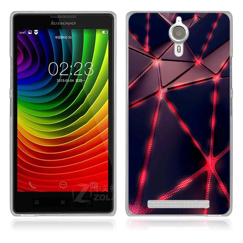 Мягкий чехол из ТПУ Для Lenovo K80 P90 задняя крышка для Fundas роскошные чехлы с 3D