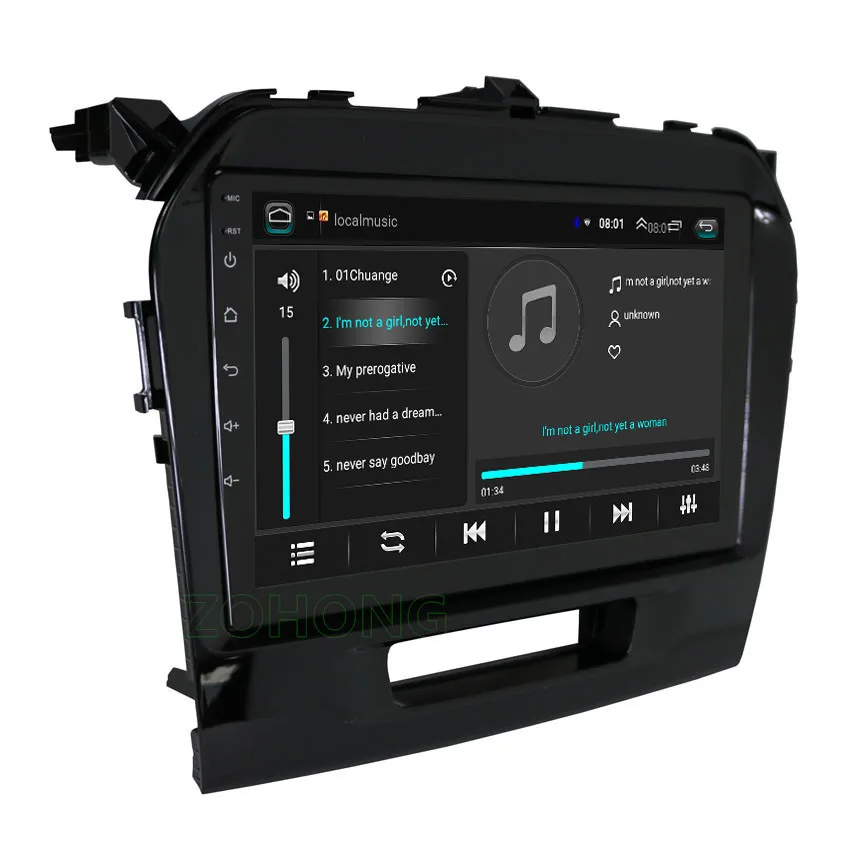2.5D DSP 36EQ Android 9,0 автомобильный Радио мультимедийный плеер для Suzuki Vitara Авторадио автомобильный gps навигатор BT