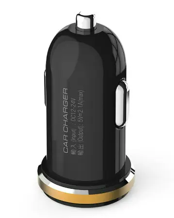 Мини 5 В 2.1A двойной Порты usb быстрой зарядки автомобиля Зарядное устройство с