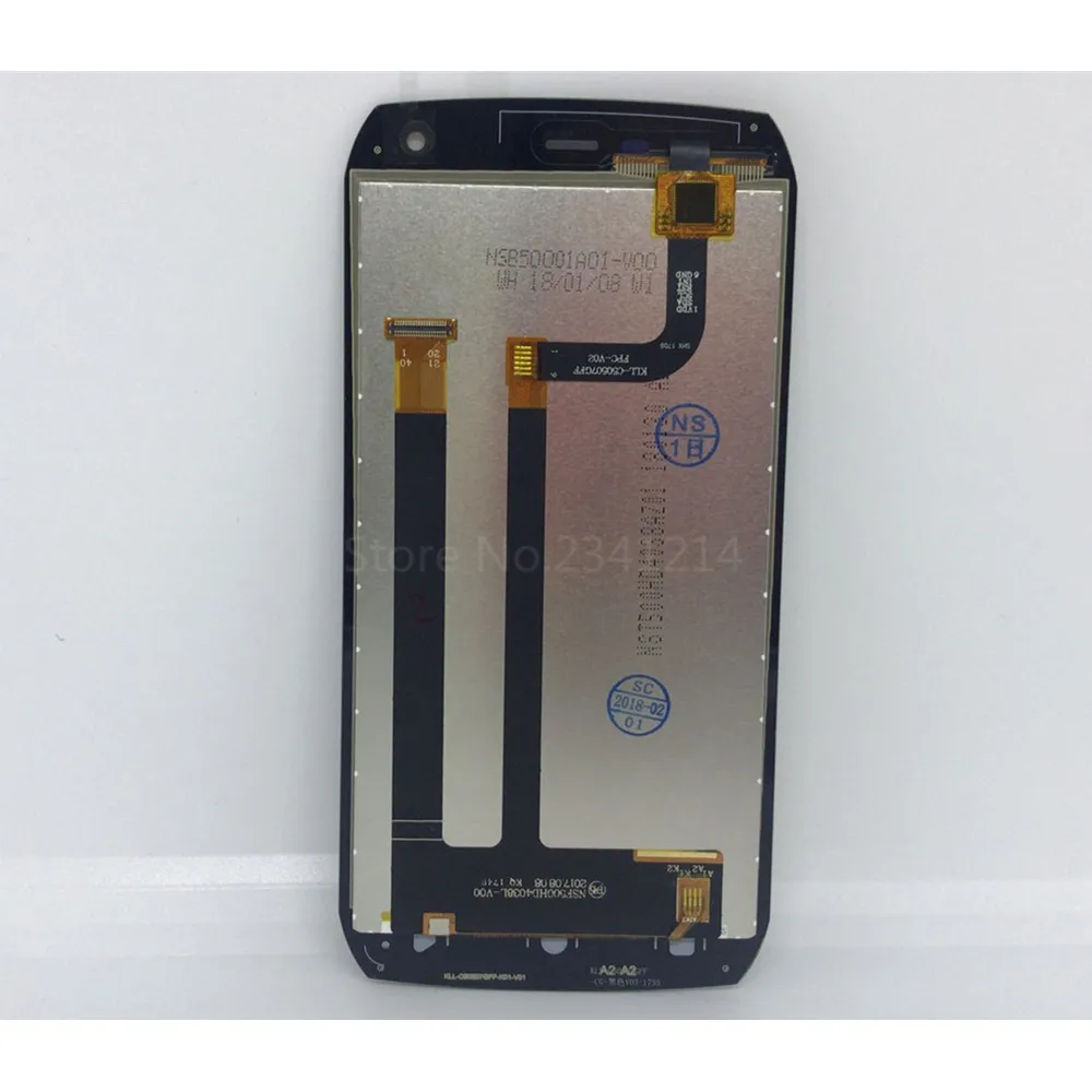 Для Uhans K5000 1280*720 5 0 дюймов Замена IP68 Водонепроницаемый сборка ЖК дисплей +