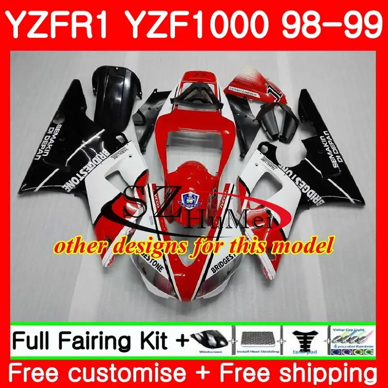 Корпус для кузова YAMAHA YZF-1000 YZF 1000 R 1 YZF-R1 98 99 TOP Blue flames 71SH18 YZF1000 YZFR1 R1 1998 1999 | Автомобили