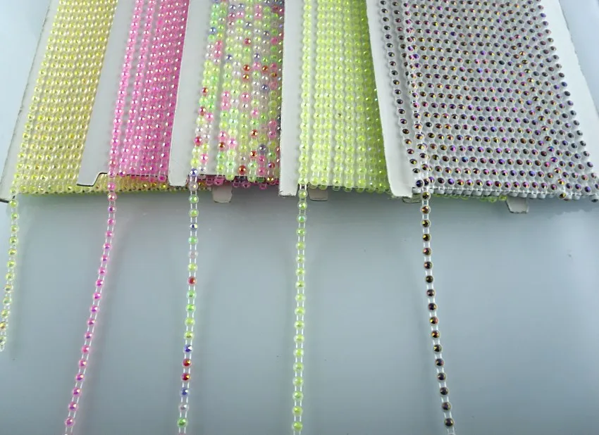 Прозрачные Пластиковые Стразы SS12 3 мм прозрачные для одежды обуви сумки с