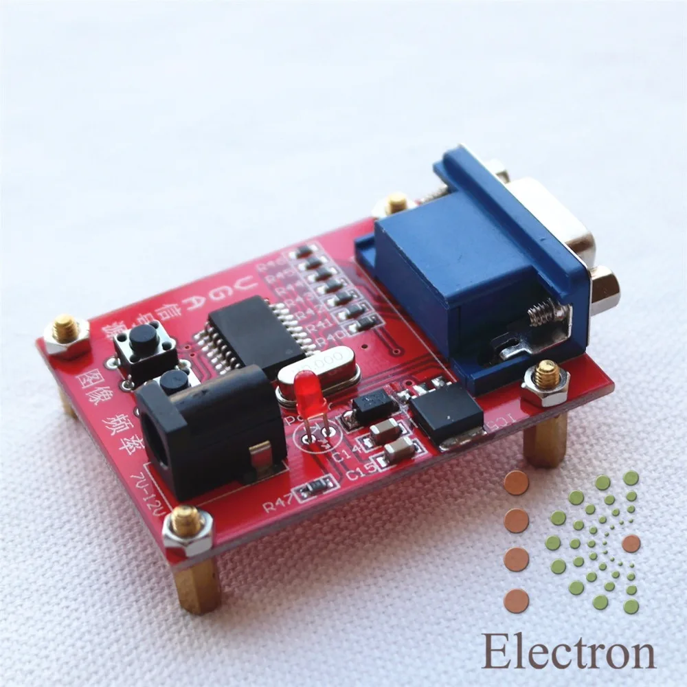 LCD Repair Tools VGA Signal Generator Display Tester Test Source 7-12V power |