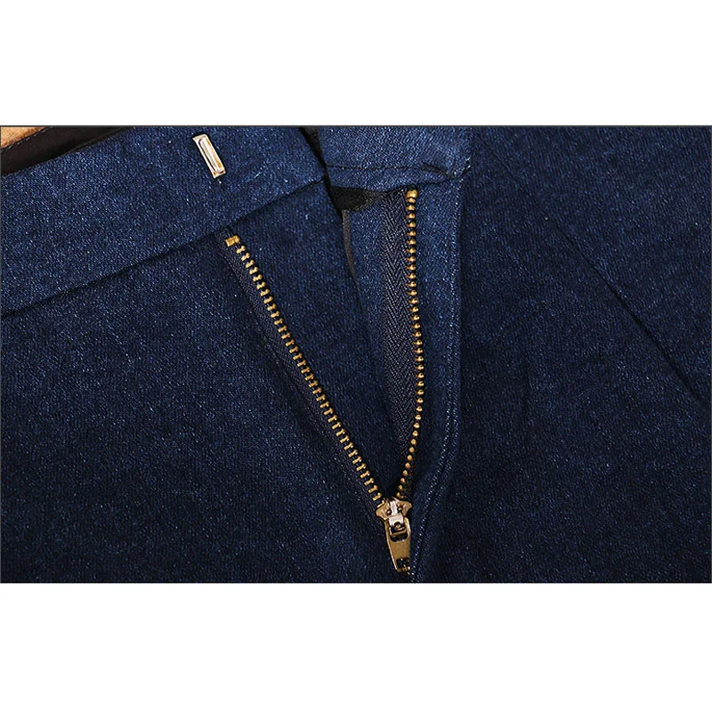 Деловой костюм для женщин синий цвет Офисная форма дизайнерские женские брюки на