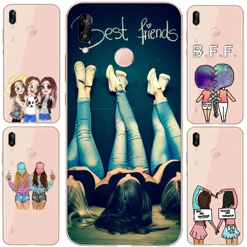 Уникальный роскошный BFF &quotлучшие друзья&quot девчачьи чехол для телефона из
