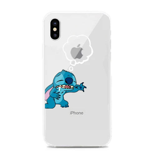 Модный прозрачный чехол для iphone 8 7 6 S Plus X XR Xs Max мягкий телефона |