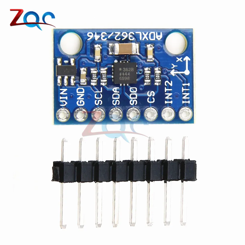 ADXL362 3 осевой цифровой акселерометр Accel сенсор модуль SPI для Arduino|spi module|spi sensorspi