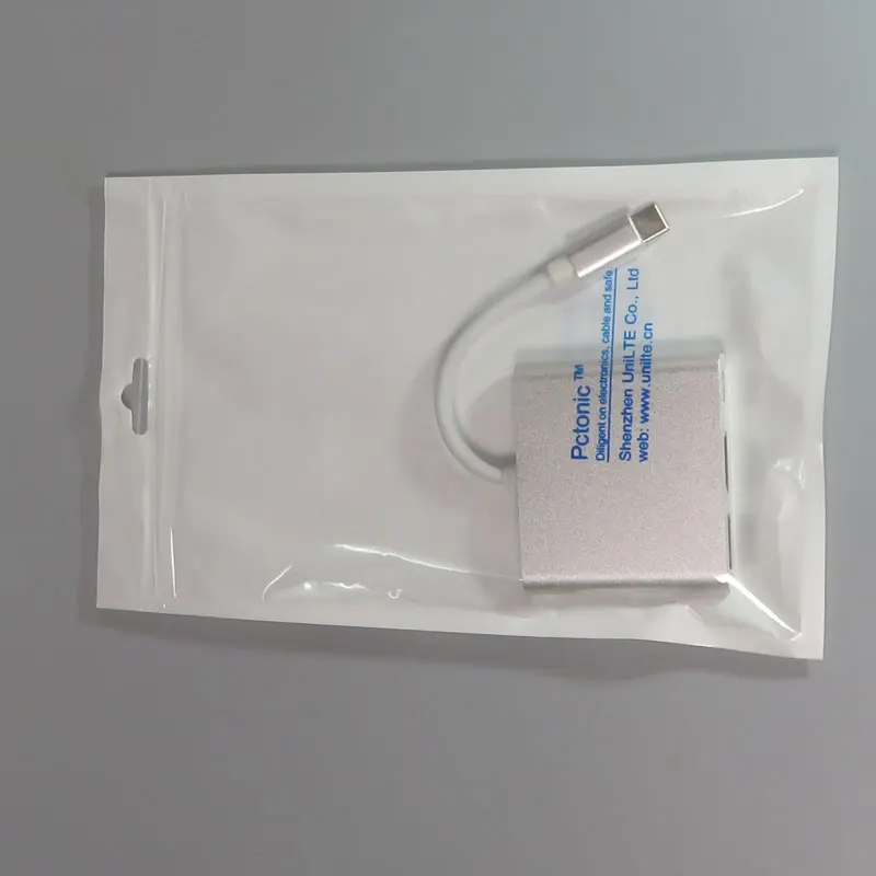 Адаптер pctoncombo 3-в-1 Type-C к HDMI HUB конвертер Hub для устройств MacBook мобильный телефон type-C