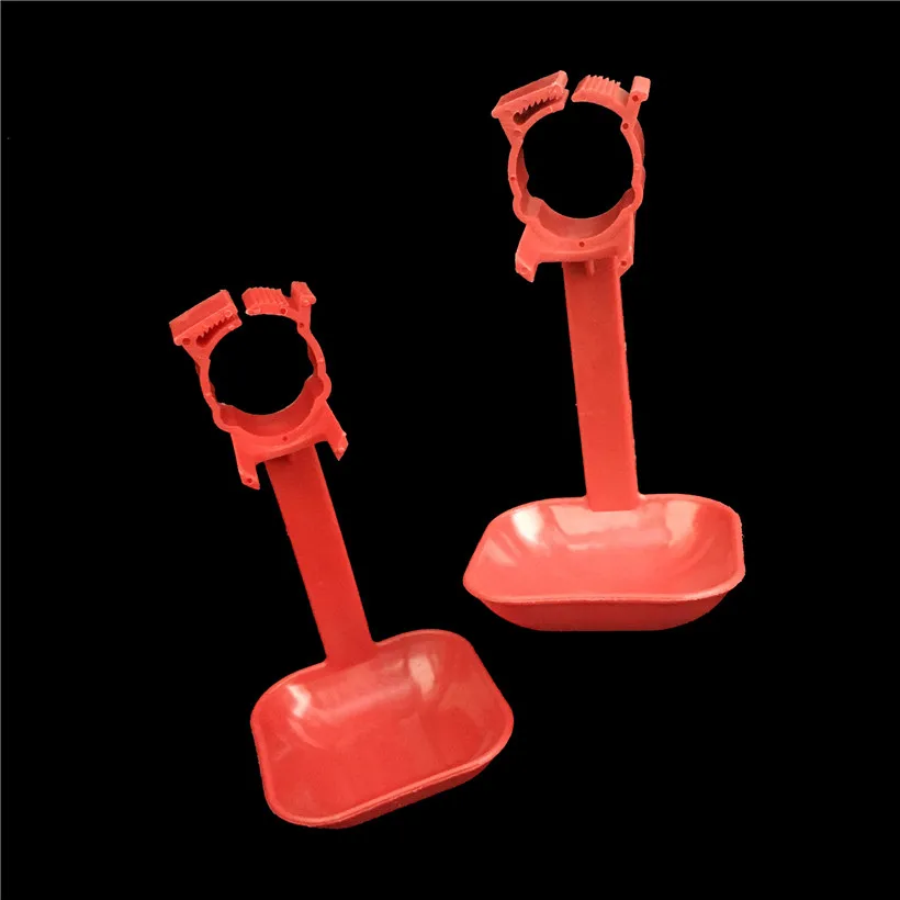 10 шт. подвесная чашка для курицы чашки захвата трубок диаметр трубки 25 мм поилки