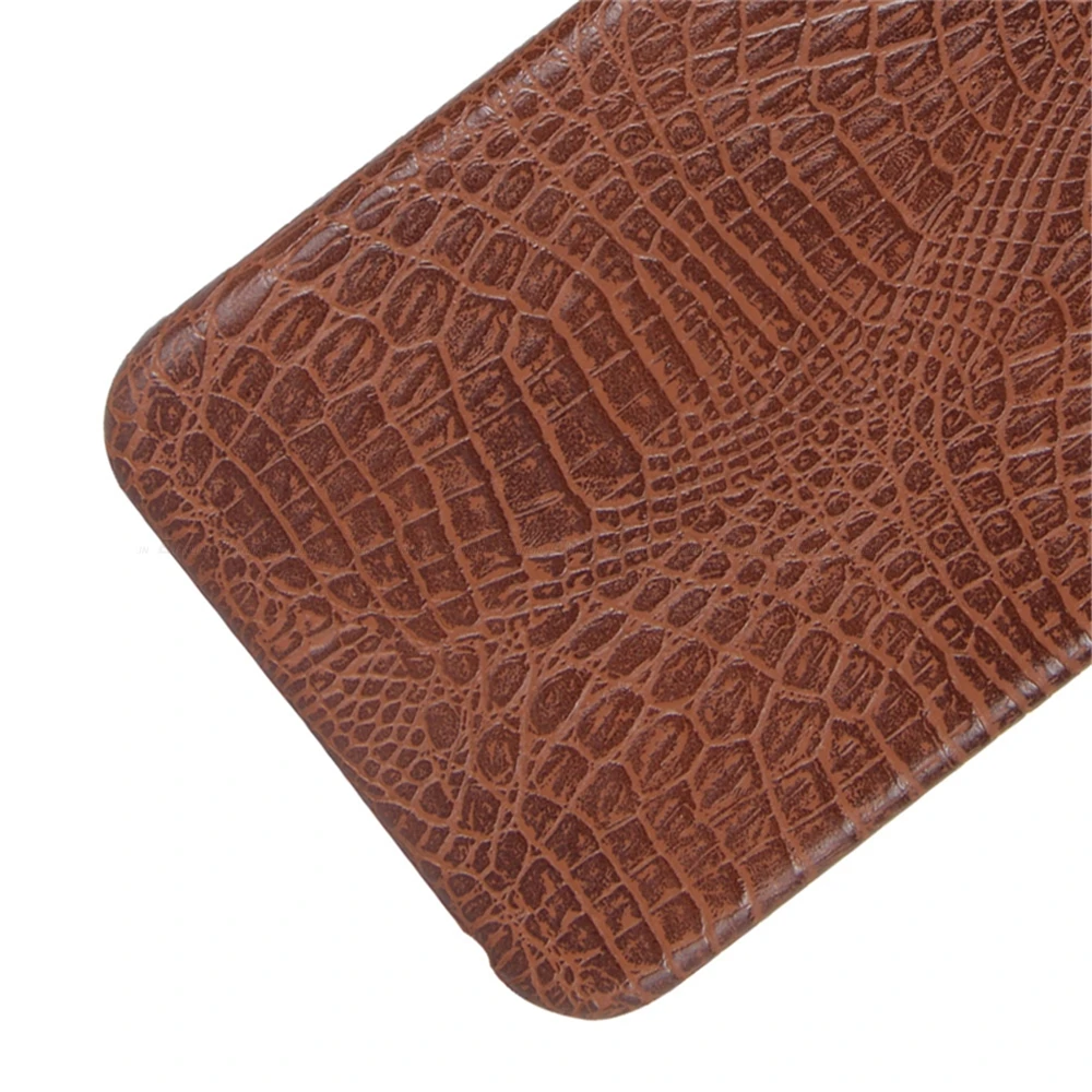 Brown Змеиной кожи крокодила задняя крышка кожаный чехол для LG V50 V40 V35 V30S V30 G8 G7 плюс ThinQ G6 Q8 Q7 Q6a Q6 Альфа стилус Stylo 3 - Цвет: Brown