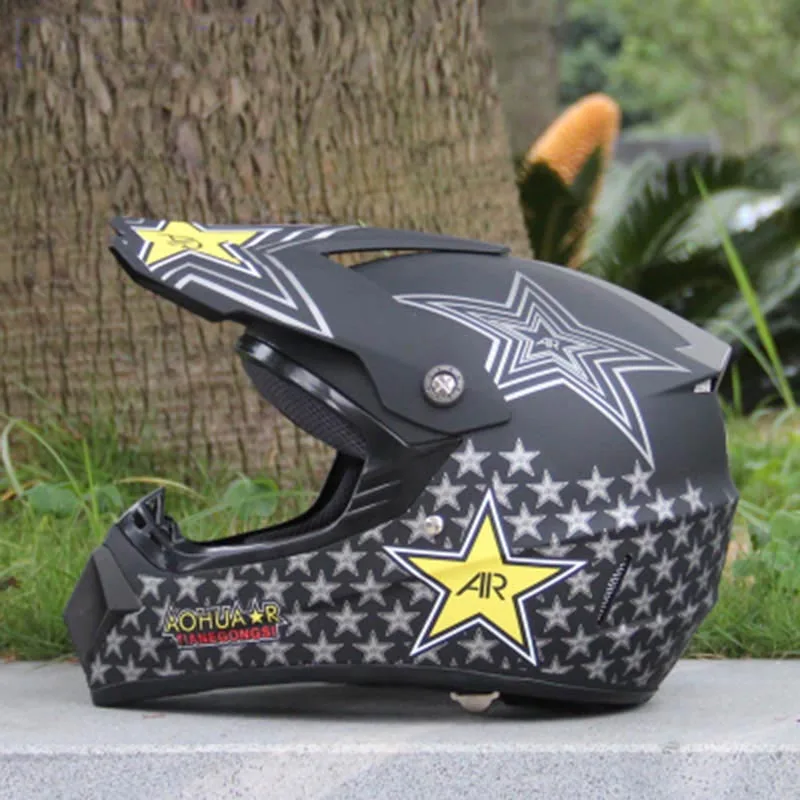 1 Мотокроссные внедорожные шлемы Capacetes Moto Racing ATV Dirt шлемы для езды на гору DH MTB мотоцикл электрический скутер шлем AHP - Цвет: 1