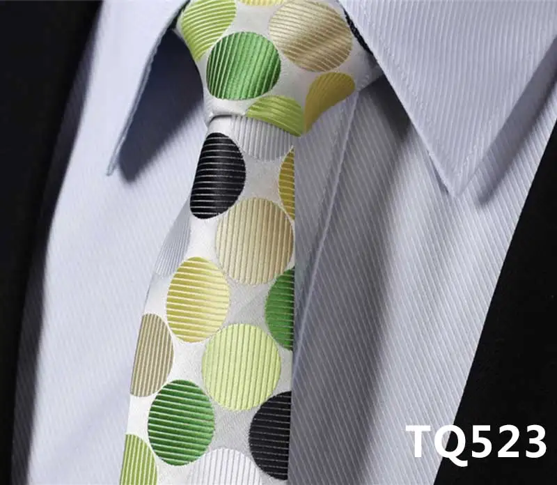 Тканый мужской тонкий узкий галстук # TQ52 HISDERN Цветочные Вечерние свадебные