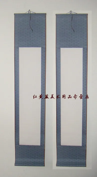 155 см * 30 китайская живопись имитация шелка бумага пустой мини-свиток каллиграфия