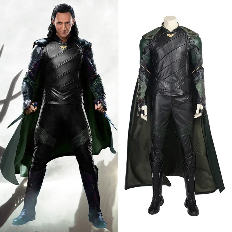 Косплей Костюм Thor Ragnarok Loki Laufeyson Marvel chis Hemsworth фильм 2017 III костюм Thor3|cosplay costume|costumes