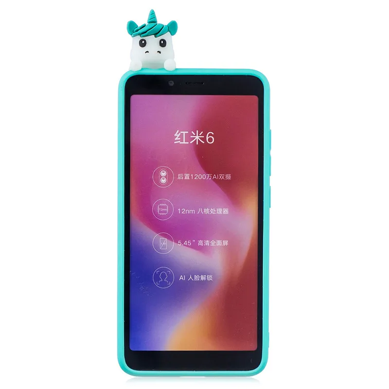 Для Redmi 6 Мягкий силиконовый чехол ТПУ для Coque Xiaomi 4A 4X S2 5 5A Plus 3D DIY телефон с