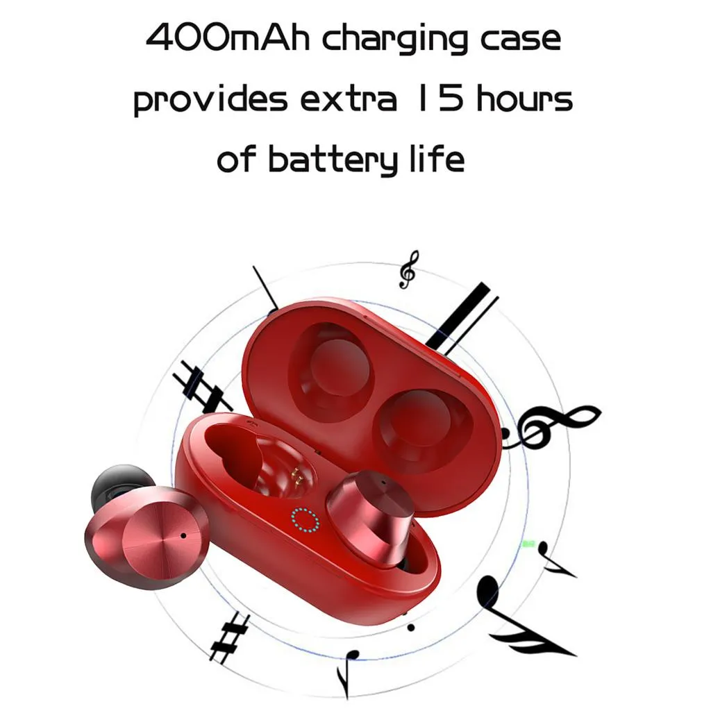 Автоматическая подавление шума отлично отталкивает воду бины Bluetooth гарнитура 5 0