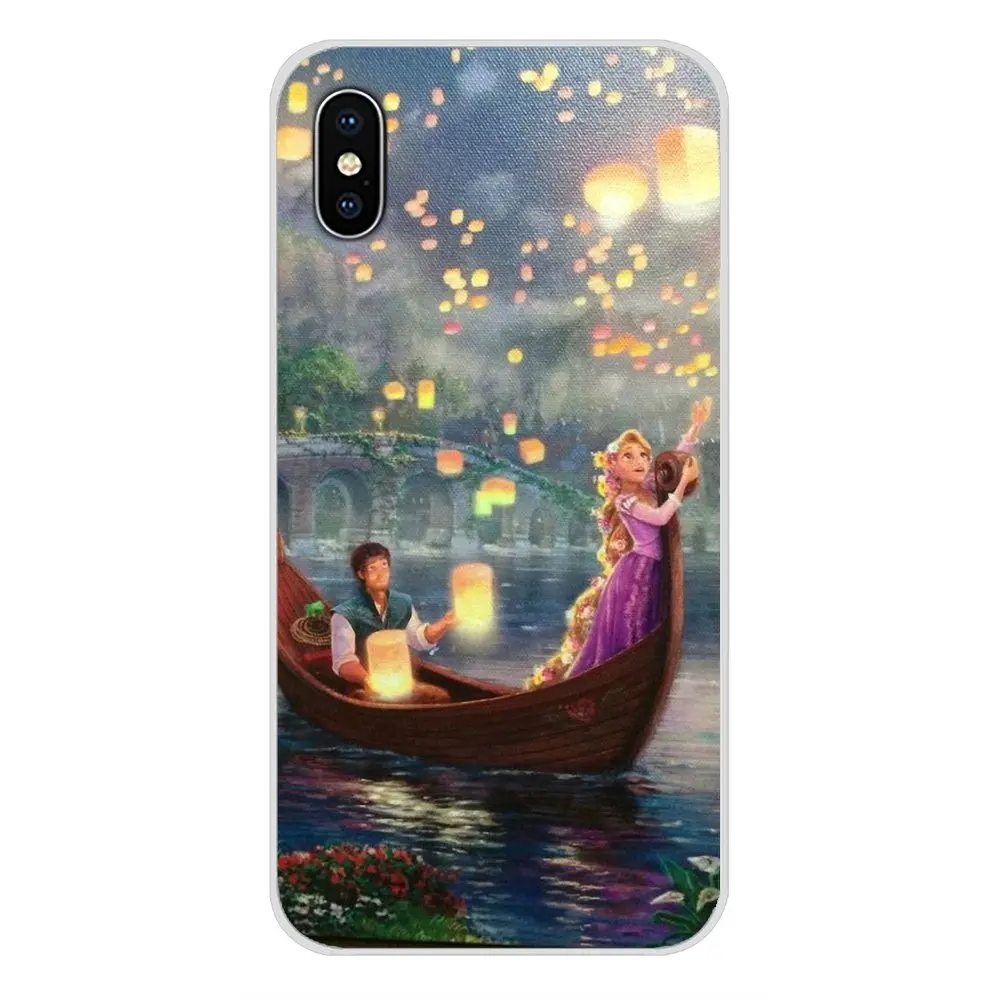 images 7 Tangled Rapunzel аксессуары чехлы для телефонов Apple IPhone X XR XS MAX 4 4s 5 5S 5C SE 6 6 S 7 8 Plus ipod touch 5 6 - Цвет: images 7