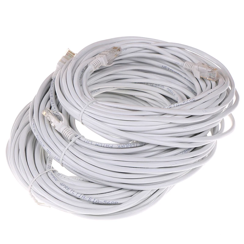 10/15/20/30 м сетевой кабель Cat5e Ethernet высокоскоростной RJ45 LAN маршрутизатор