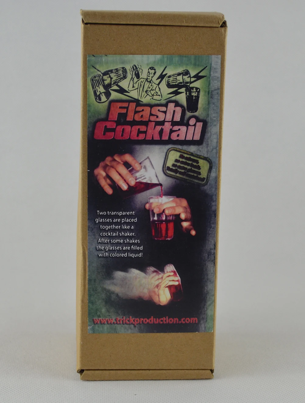 Flash Cocktail Волшебные трюки маг сцена крупным планом иллюзии трюк реквизит комедия